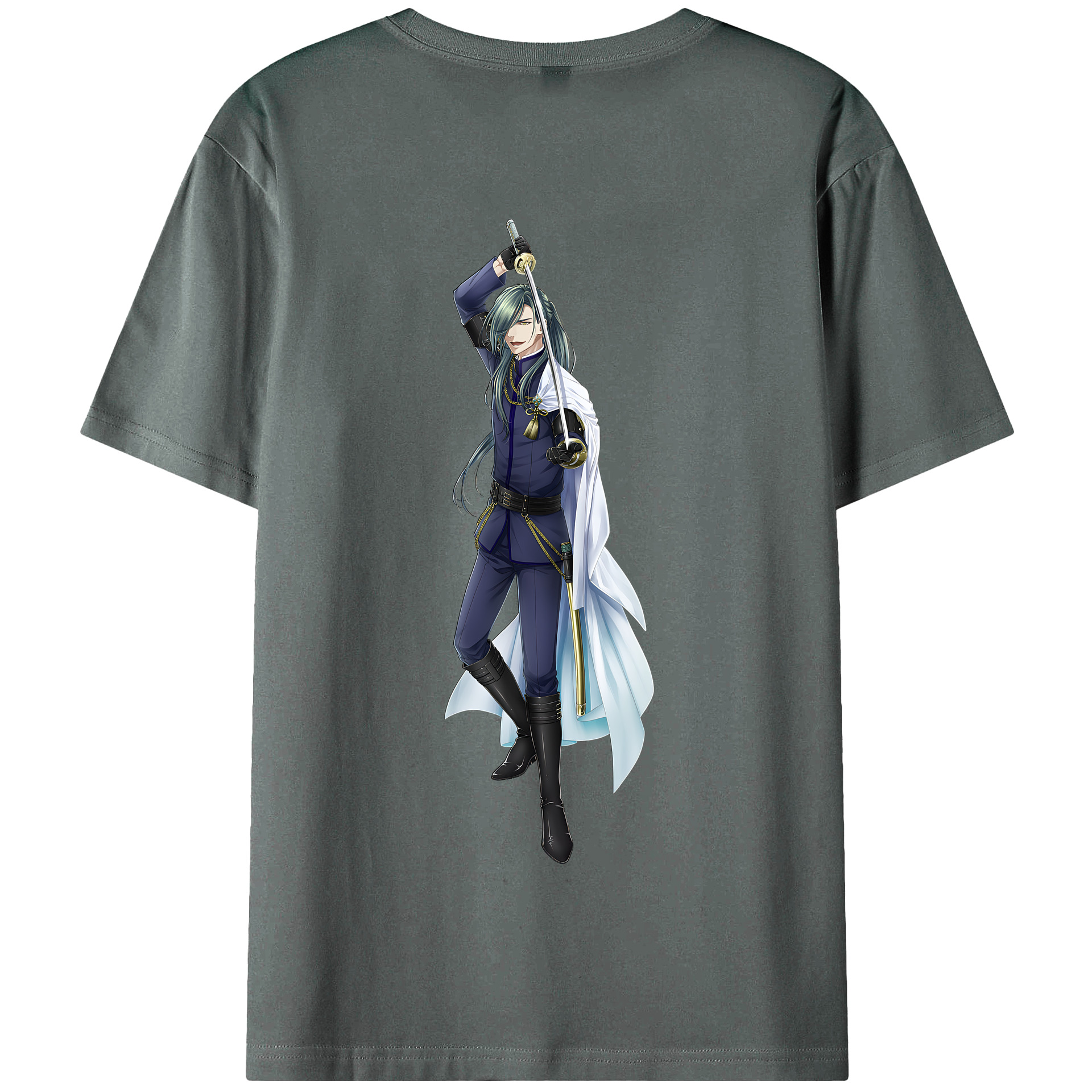 （画像用） 刀剣乱舞 Touken Ranbu 綿100％半袖Tシャツ（背面プリント）